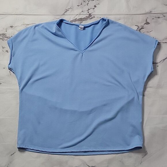 Tops - CY Blue Oversized Top